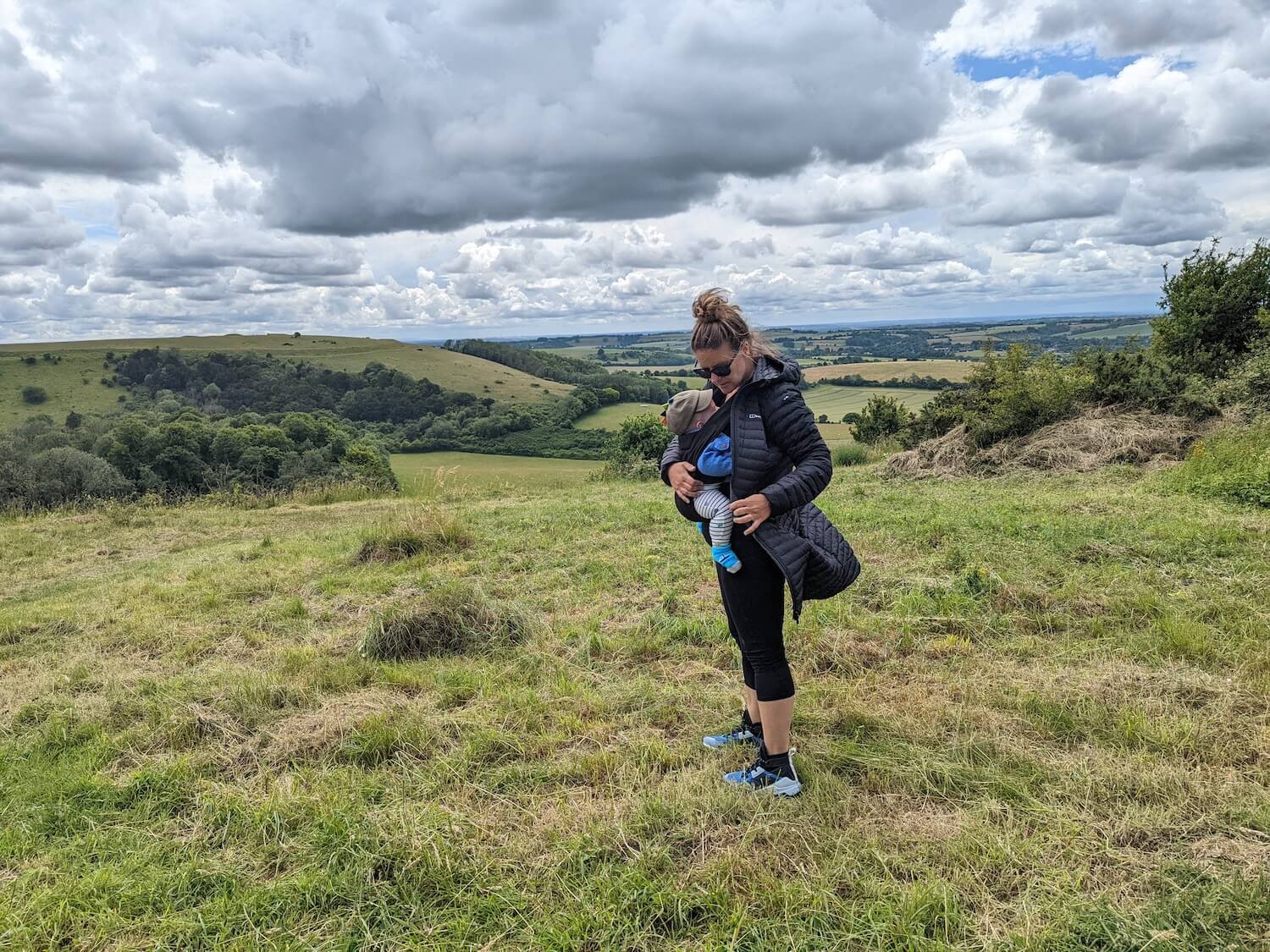 randonnée avec un bébé