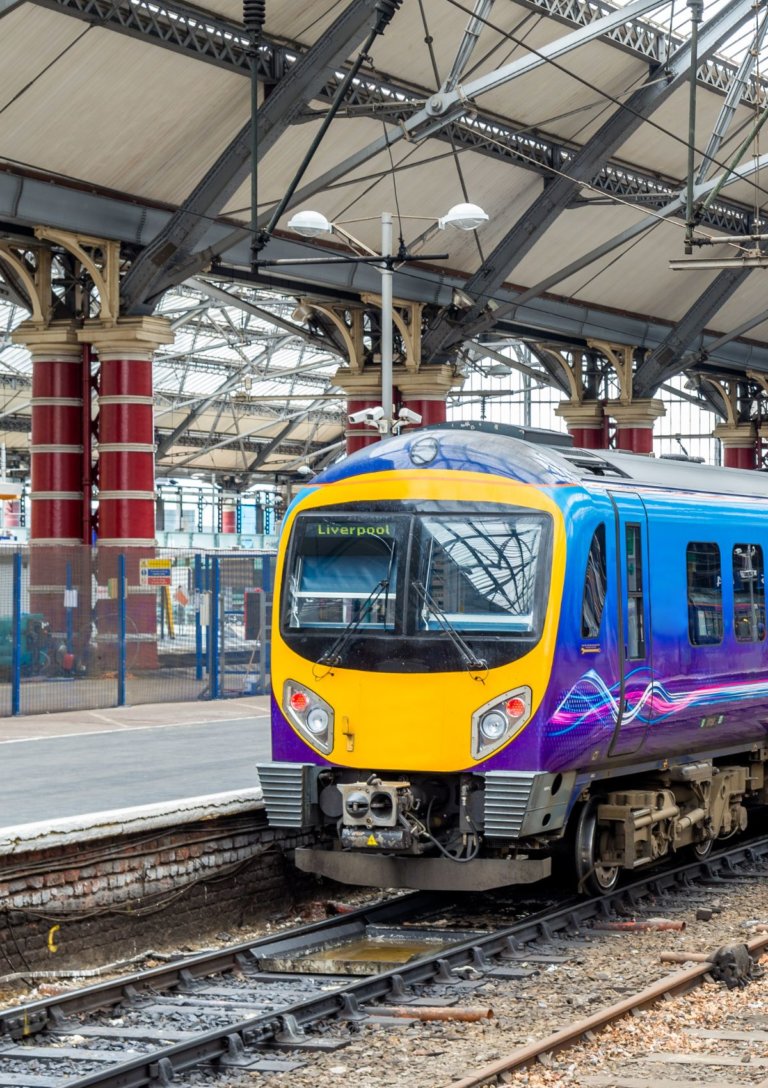 tour de l'angleterre en train