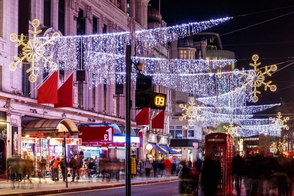 Christmas in london on a budget