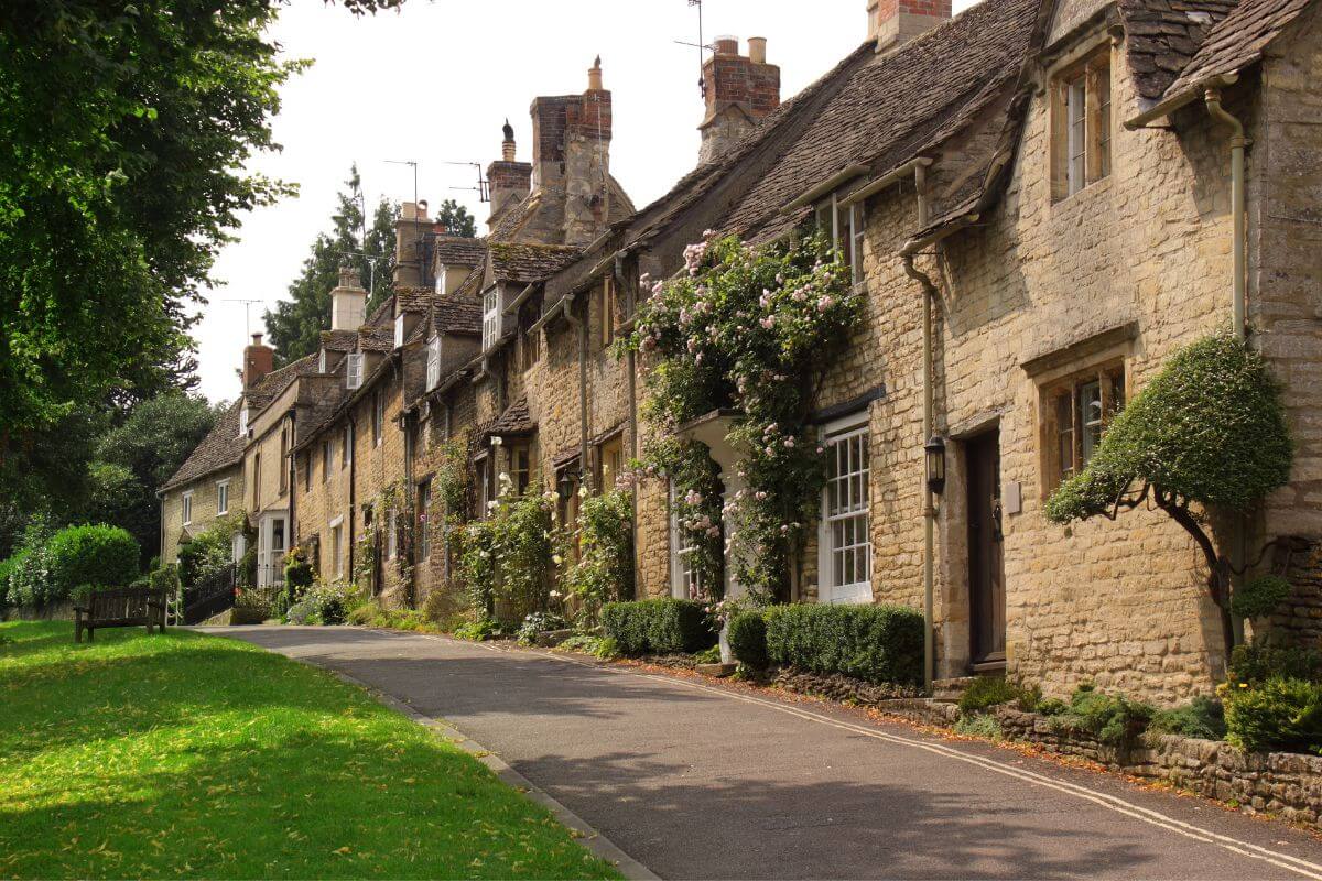 The interesting town of Burford in Oxfordshire