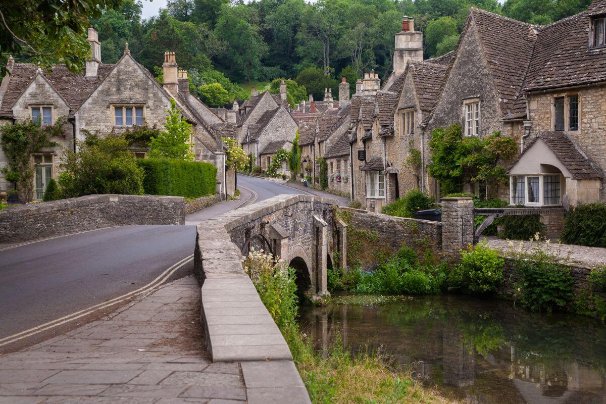 England's interesting town of Castle Combe