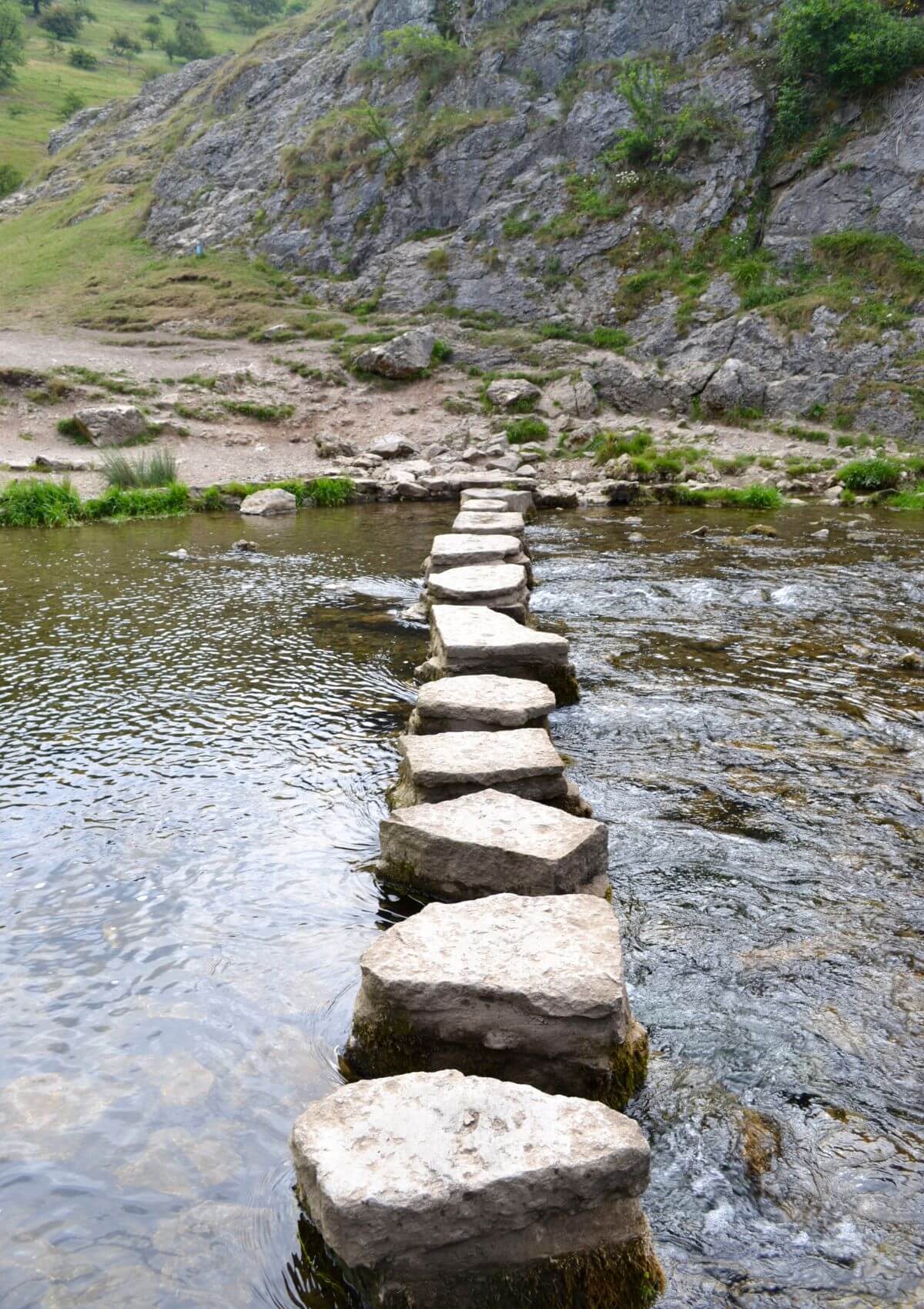 Day trip to the Dovedale Stepping Stones from Derby