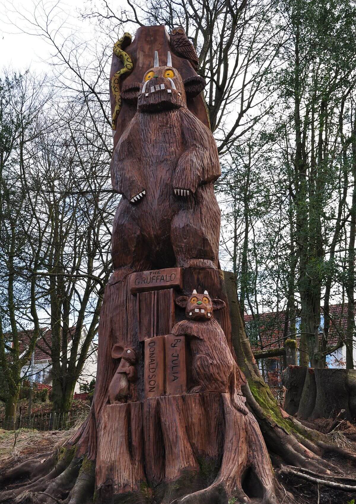 Family-friendly Gruffalo trails in England