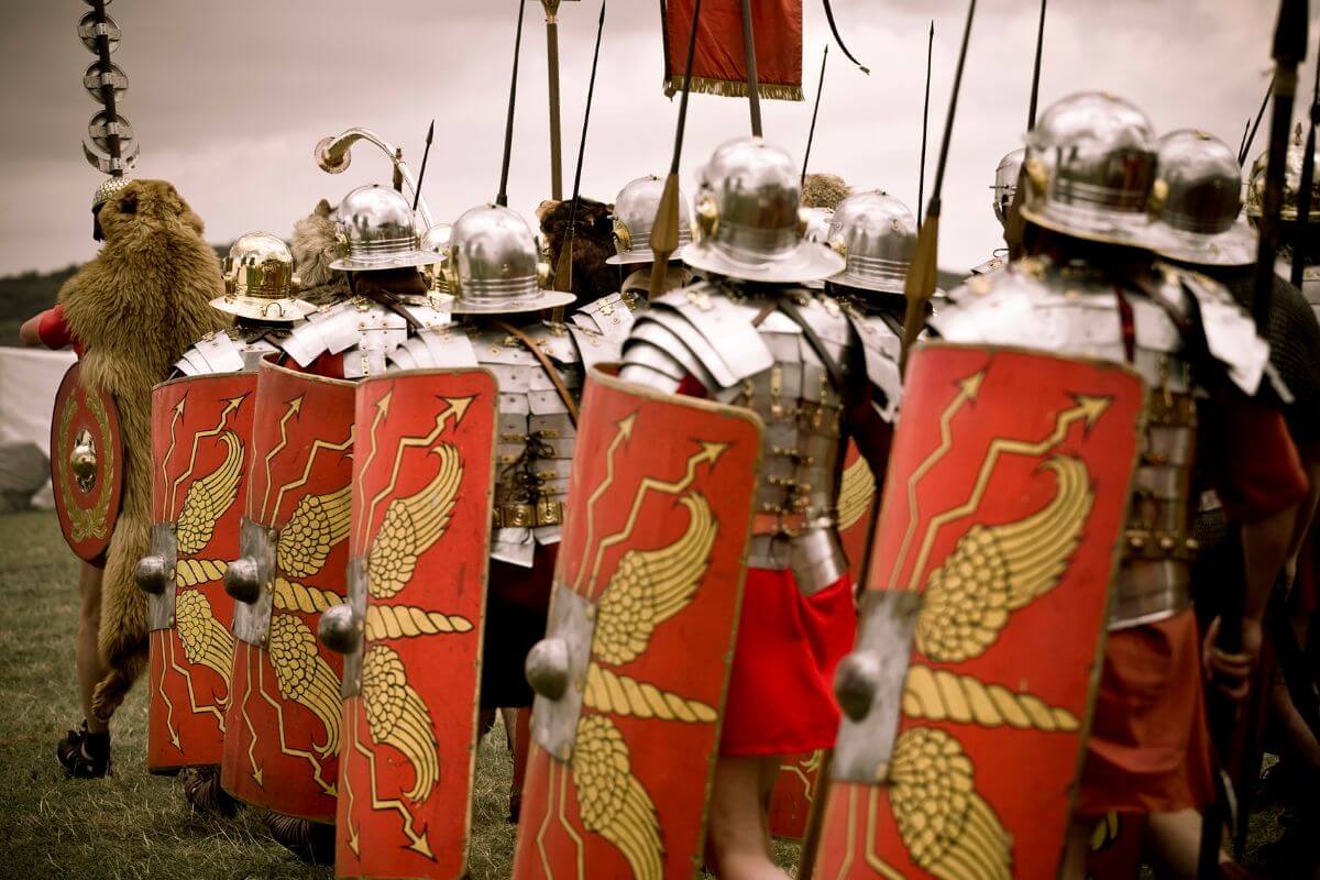 Day out to the Roman Army Museum in Northumberland