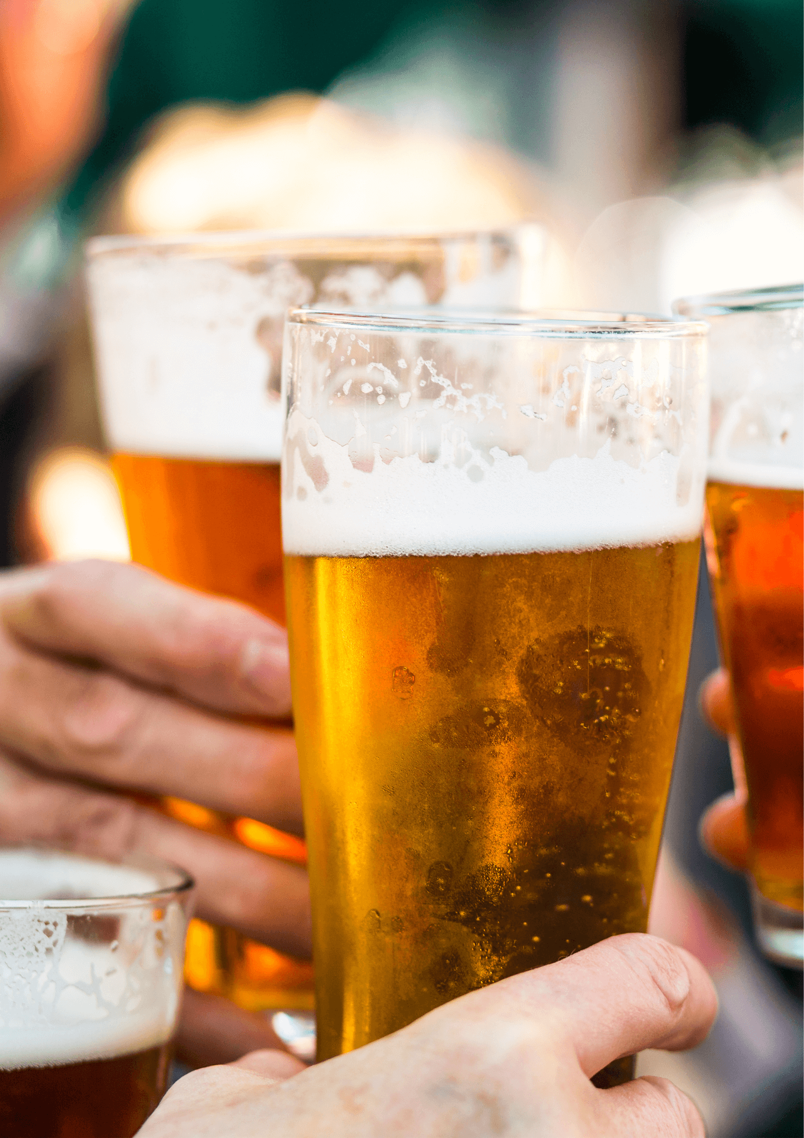 A pint of beer in England, UK