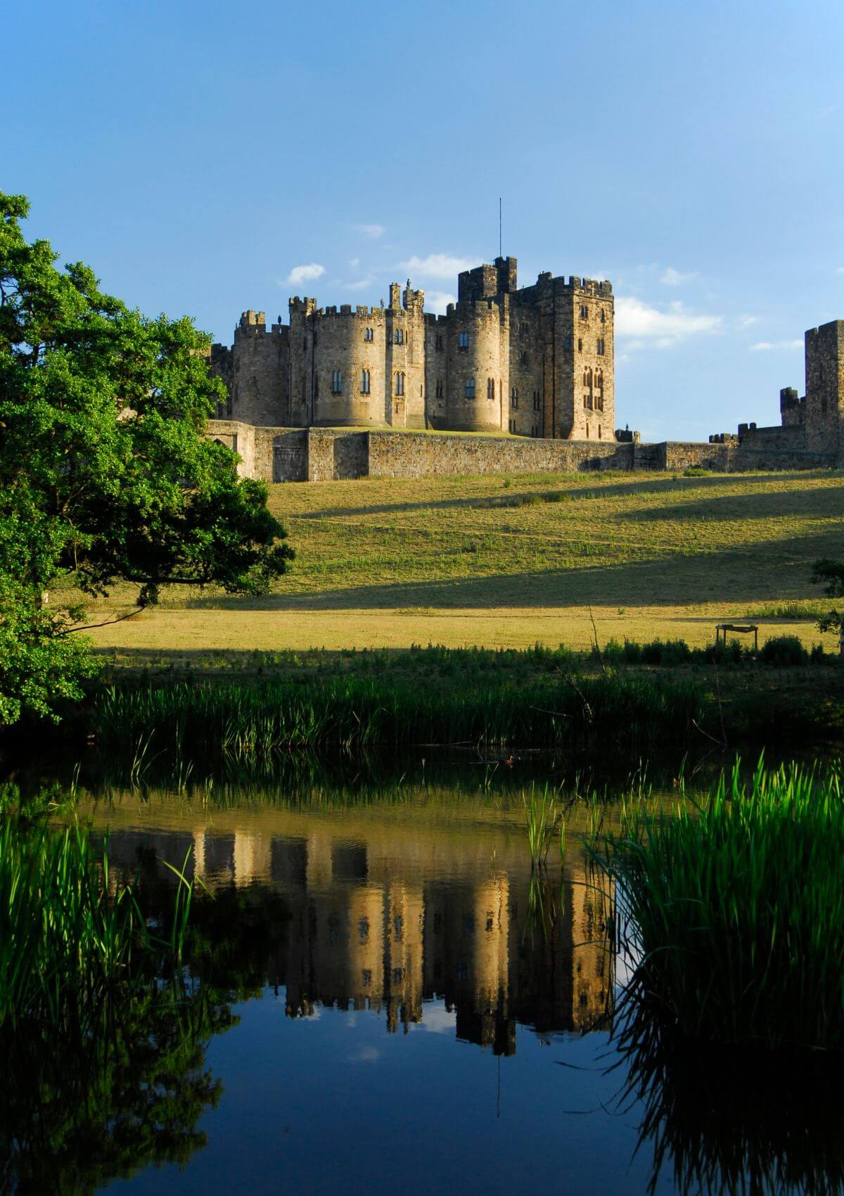 Alnwick Castle is one of England's biggest castles