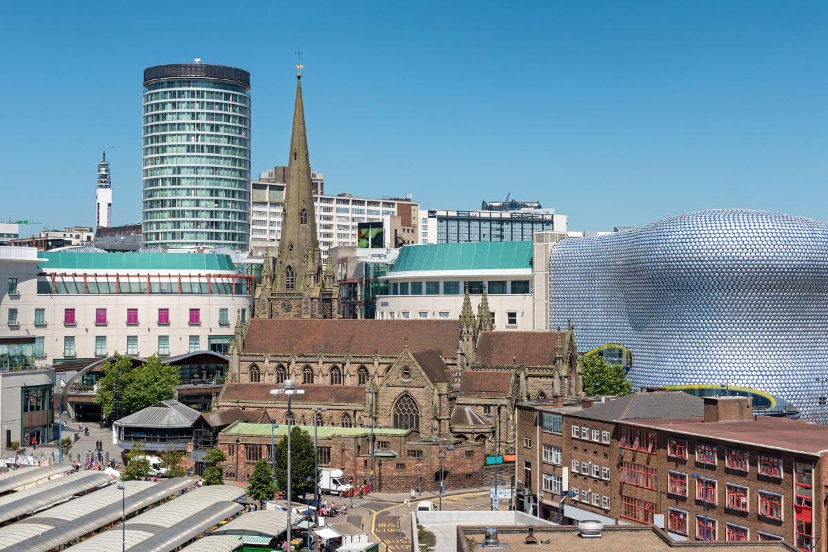 Birmingham, one of the best places to visit in England in 2023