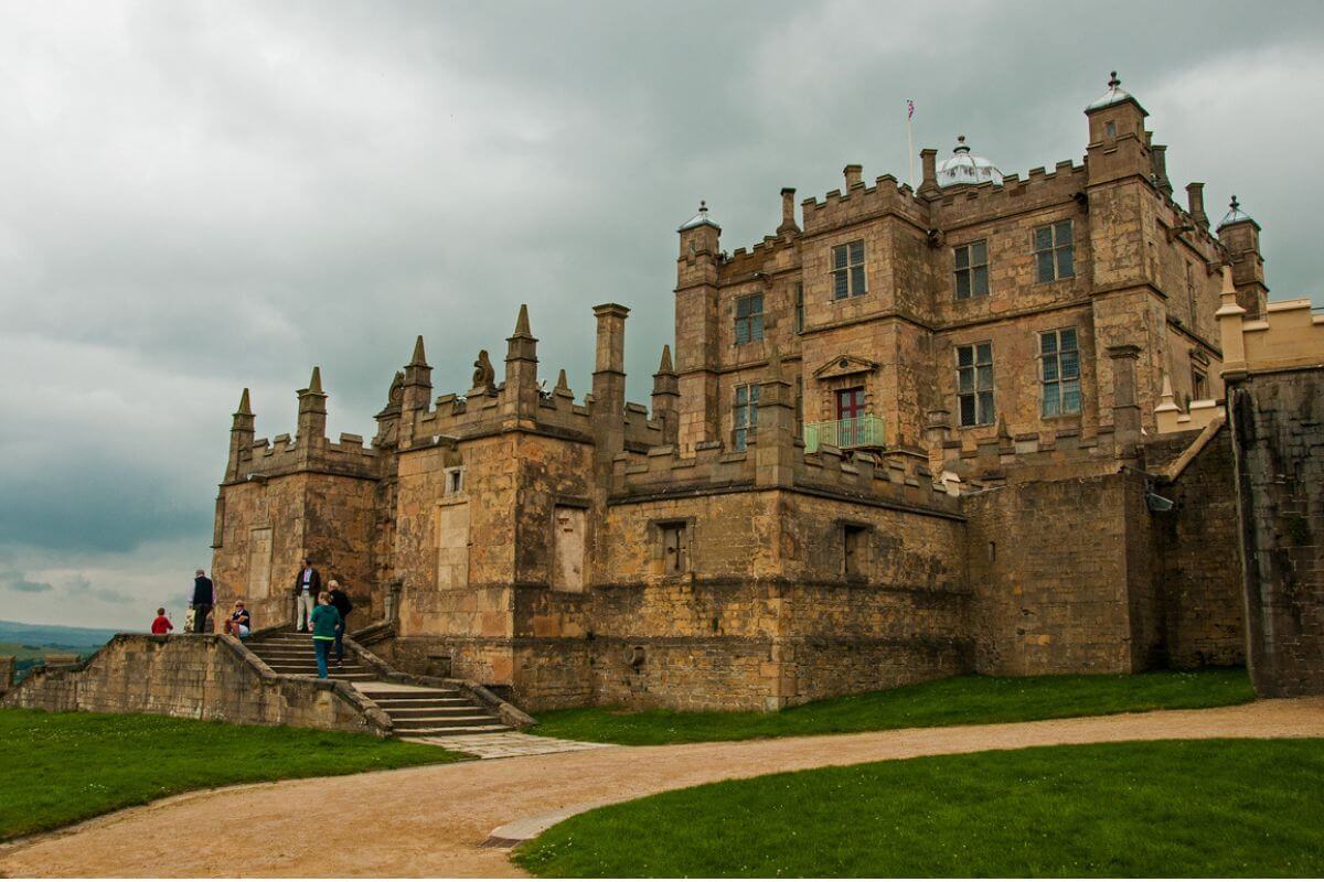 Bolsover Castle in England's beautiful county of Derbyshire