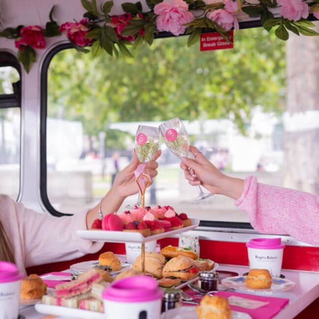 The Afternoon Tea London Bus Tour with Brigit's Bakery