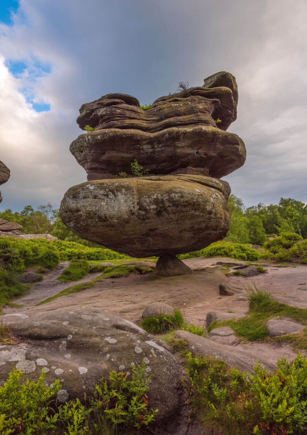 Idol Rock at Brimham Rocks near Harrogate