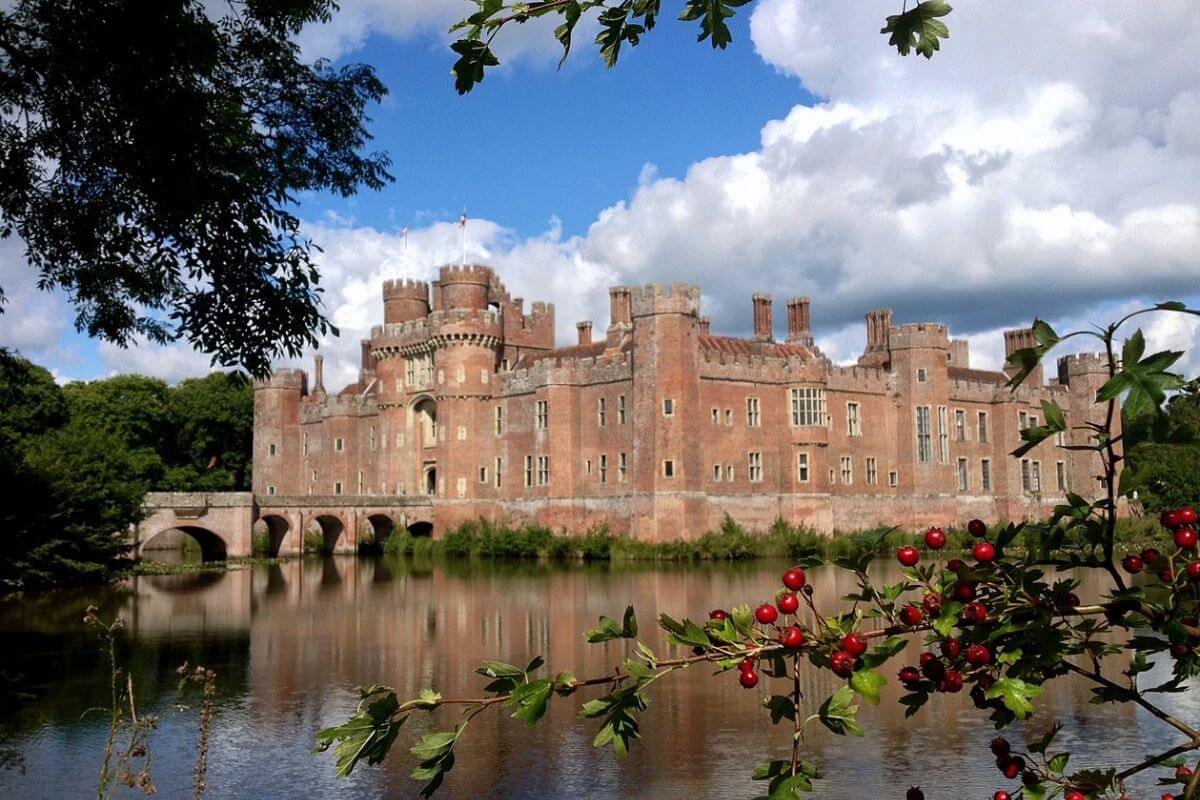 Herstmonceux Castle in England