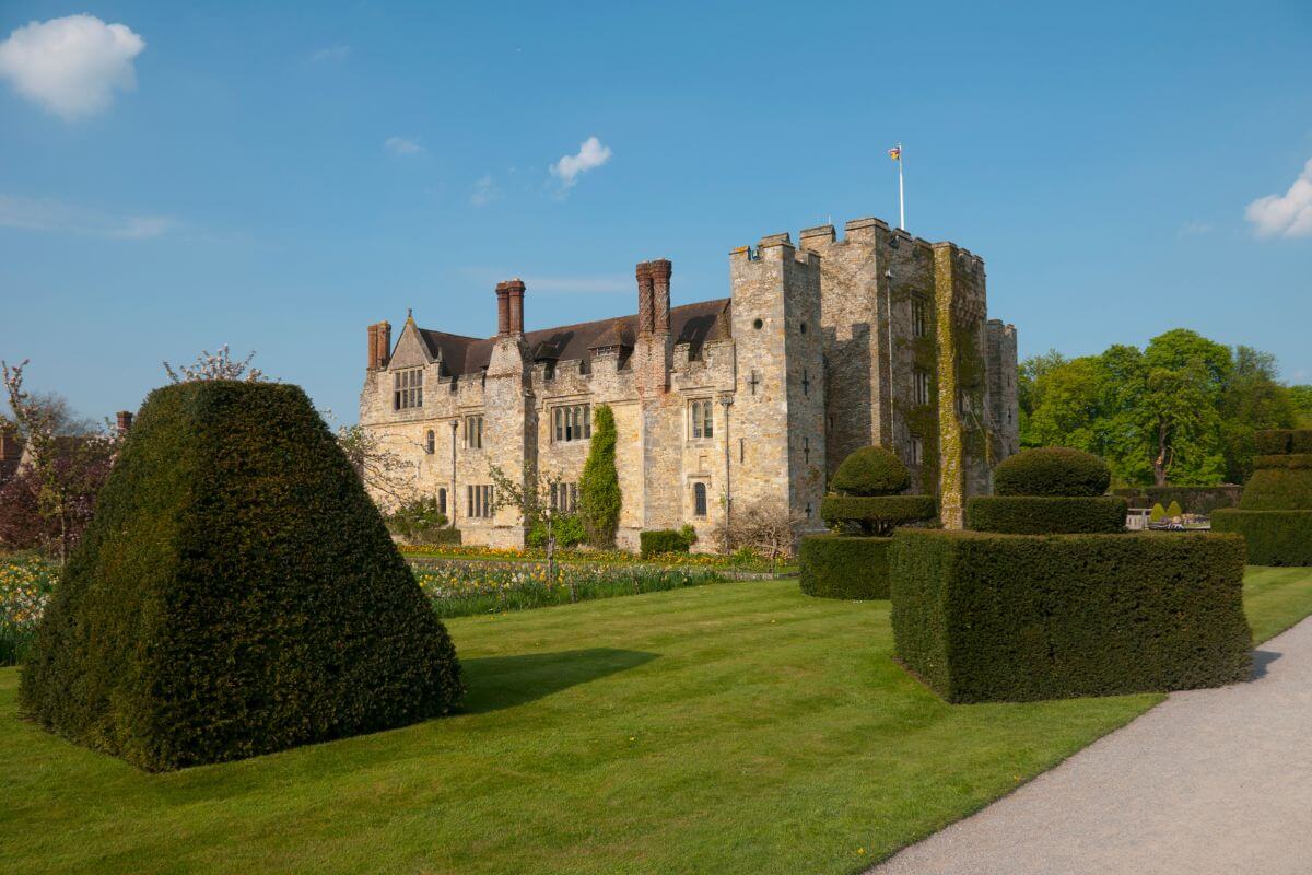 Hever Castle in England, the childhood home of Anne Boleyn