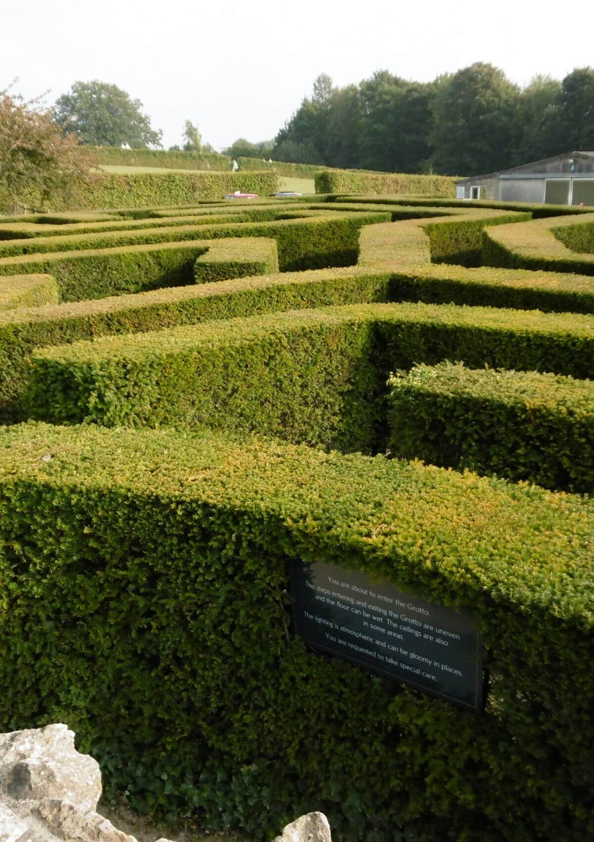 Leeds Castle Maze in Kent, England