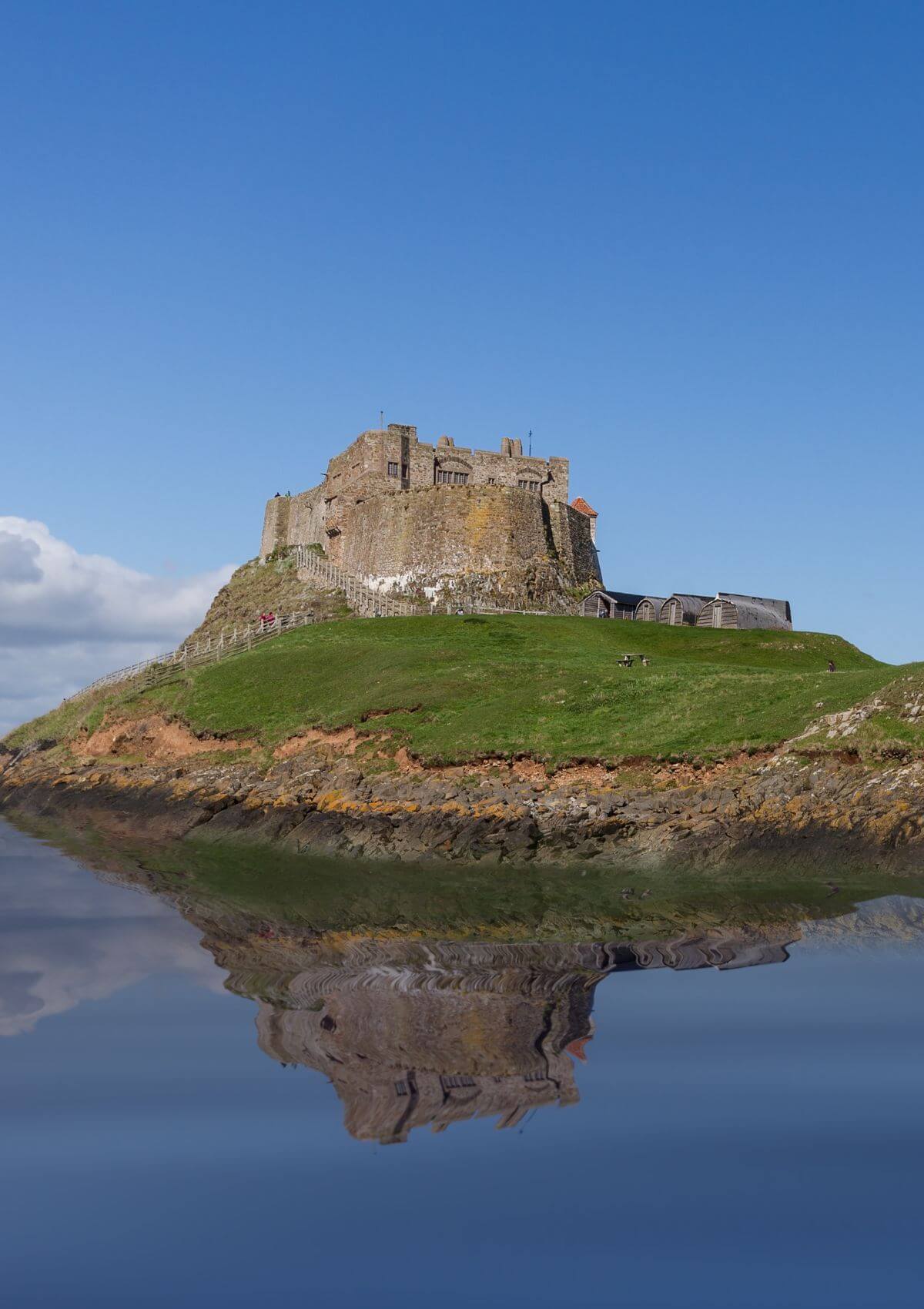 Lindisfarne Castle in England