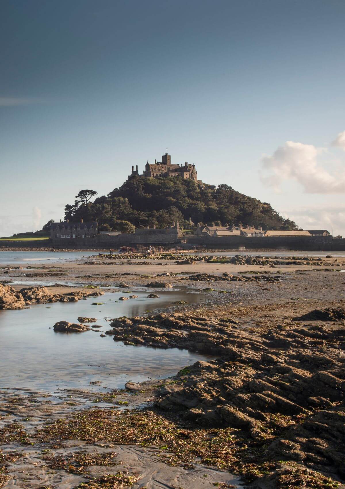 The castle in England on St Michael’s Mount