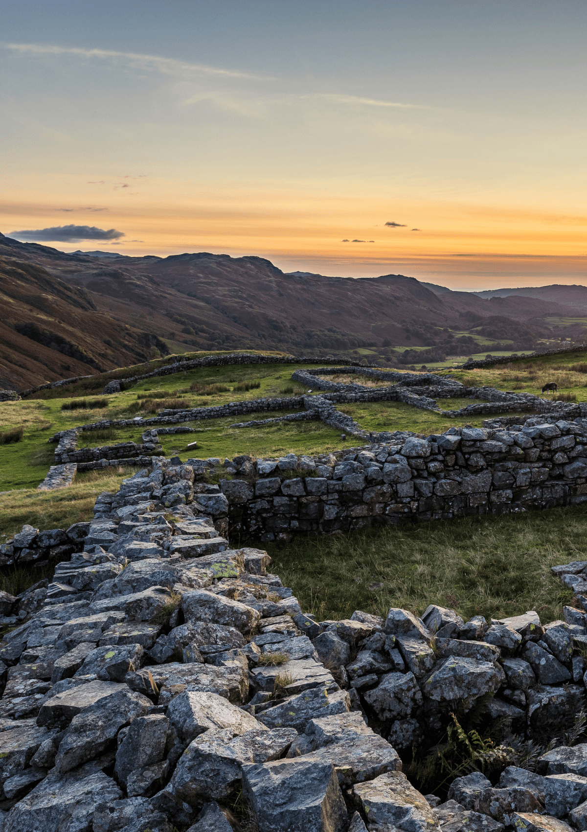 Hardknott Roman Fort, Cumbria