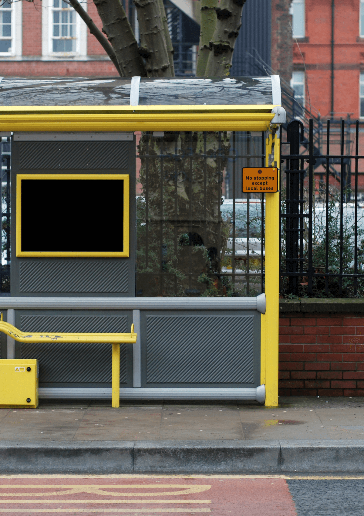 Bus Stop in England