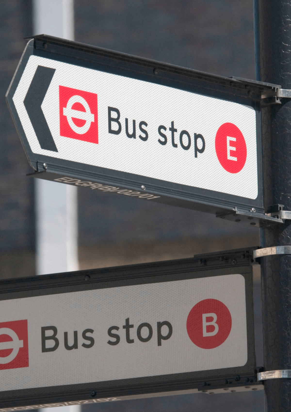 Bus Stop in England