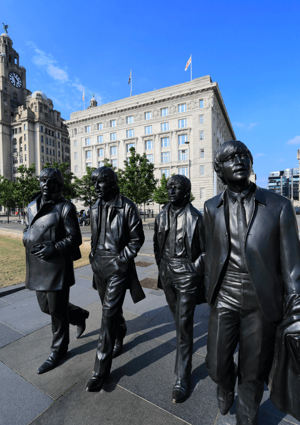 The Beatles statue, Liverpool, England