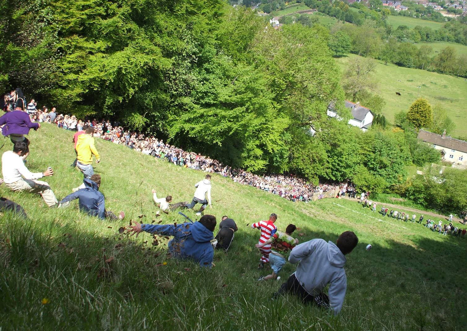 Cooper's Hill Cheese Rolling and Wake, Weird Events in England
