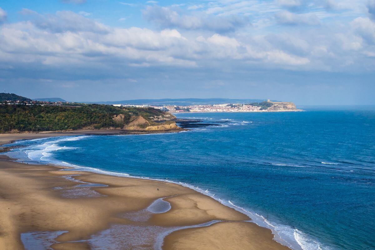 Filey Beach in Yorkshire