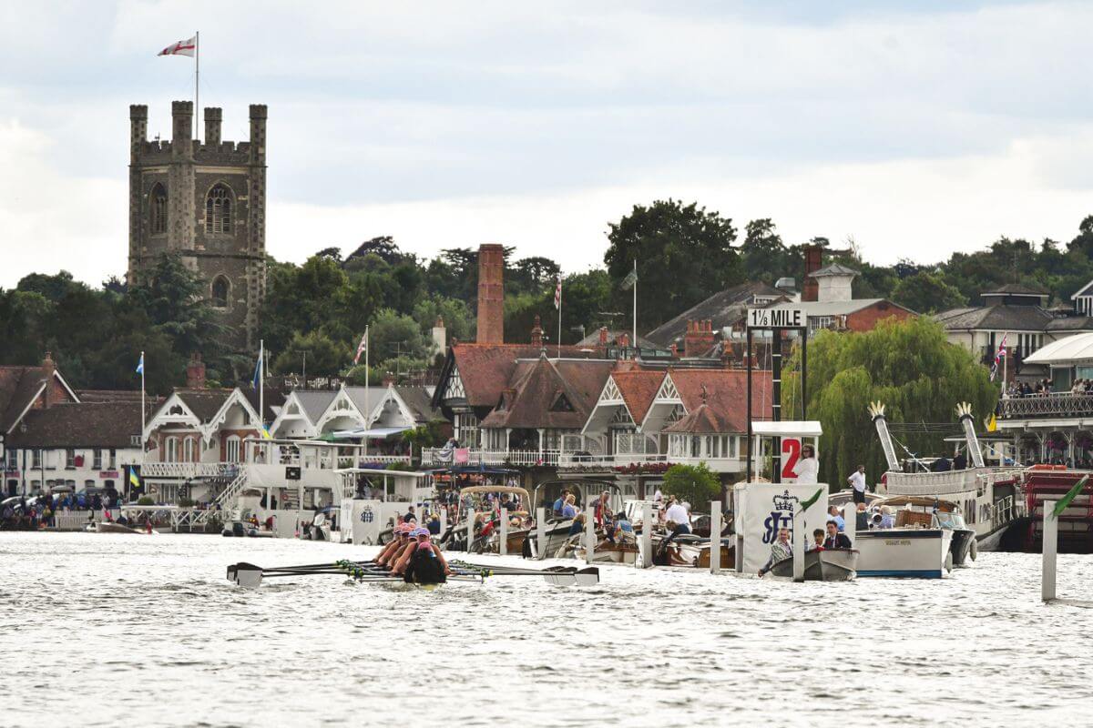 Day out in July at the Henley Royal Regatta