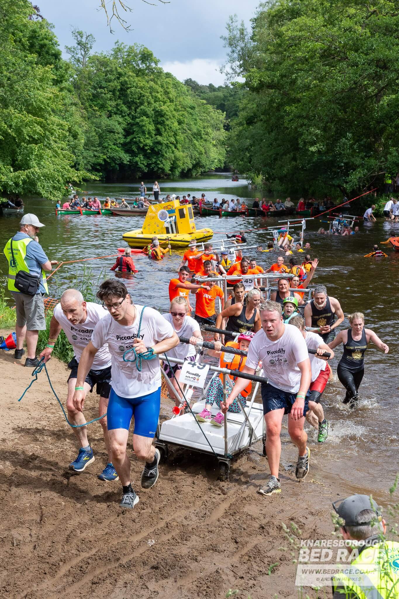 Knaresborough Bed Race, Harrogate