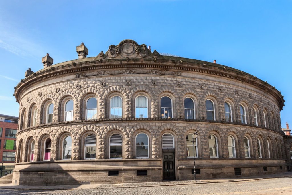 Shopping day out at the Leeds Corn Exchange