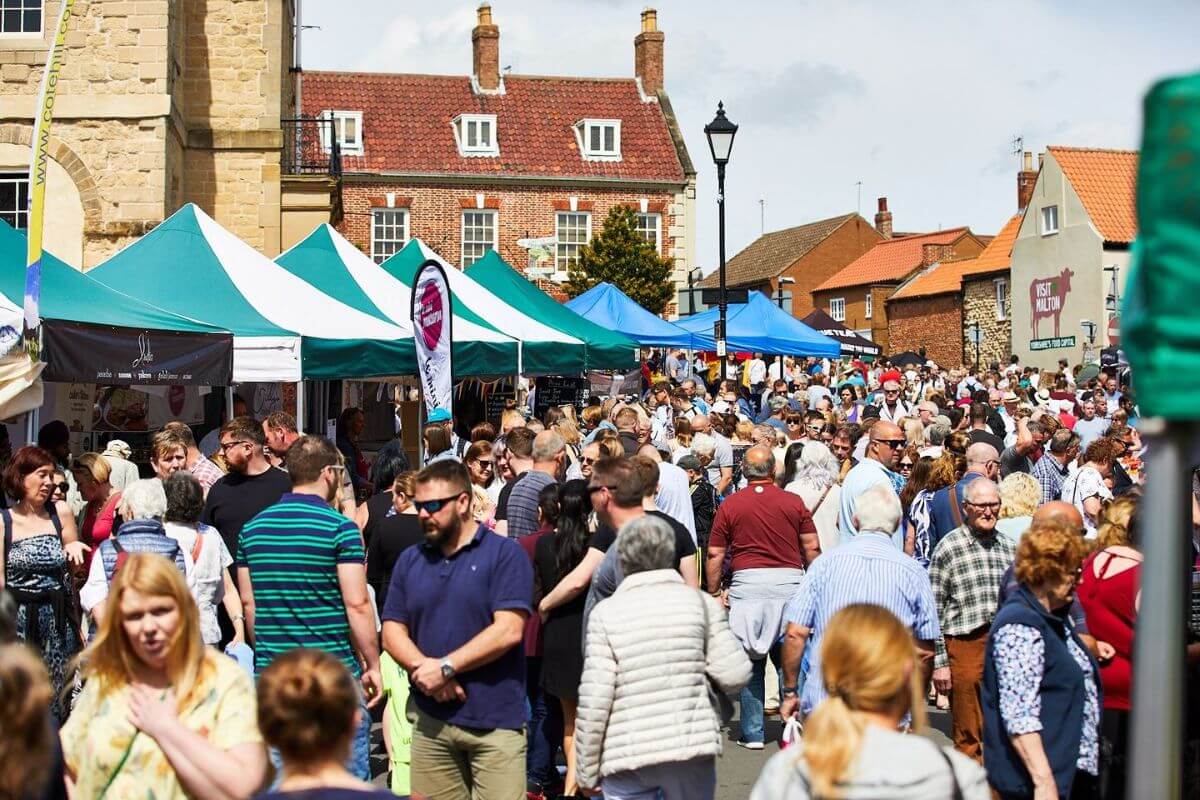 August Bank Holiday weekend at the Malton Food Lovers Festival