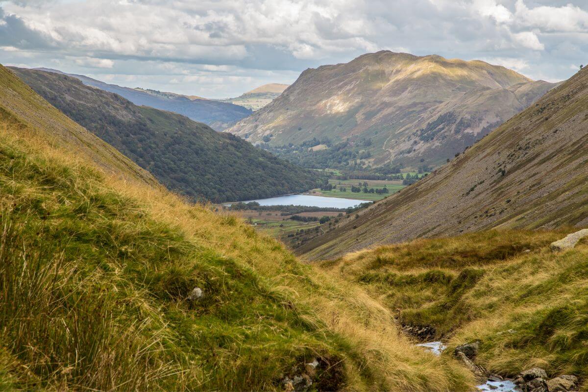 Paragliding at the Lake District, England