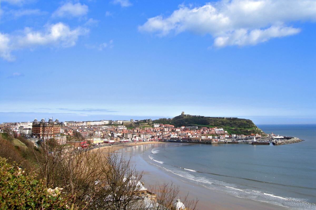 South Bay Beach in Yorkshire