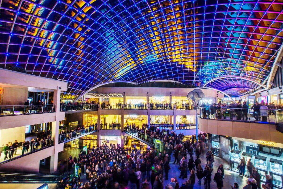 Spend the day shopping at Trinity Leeds