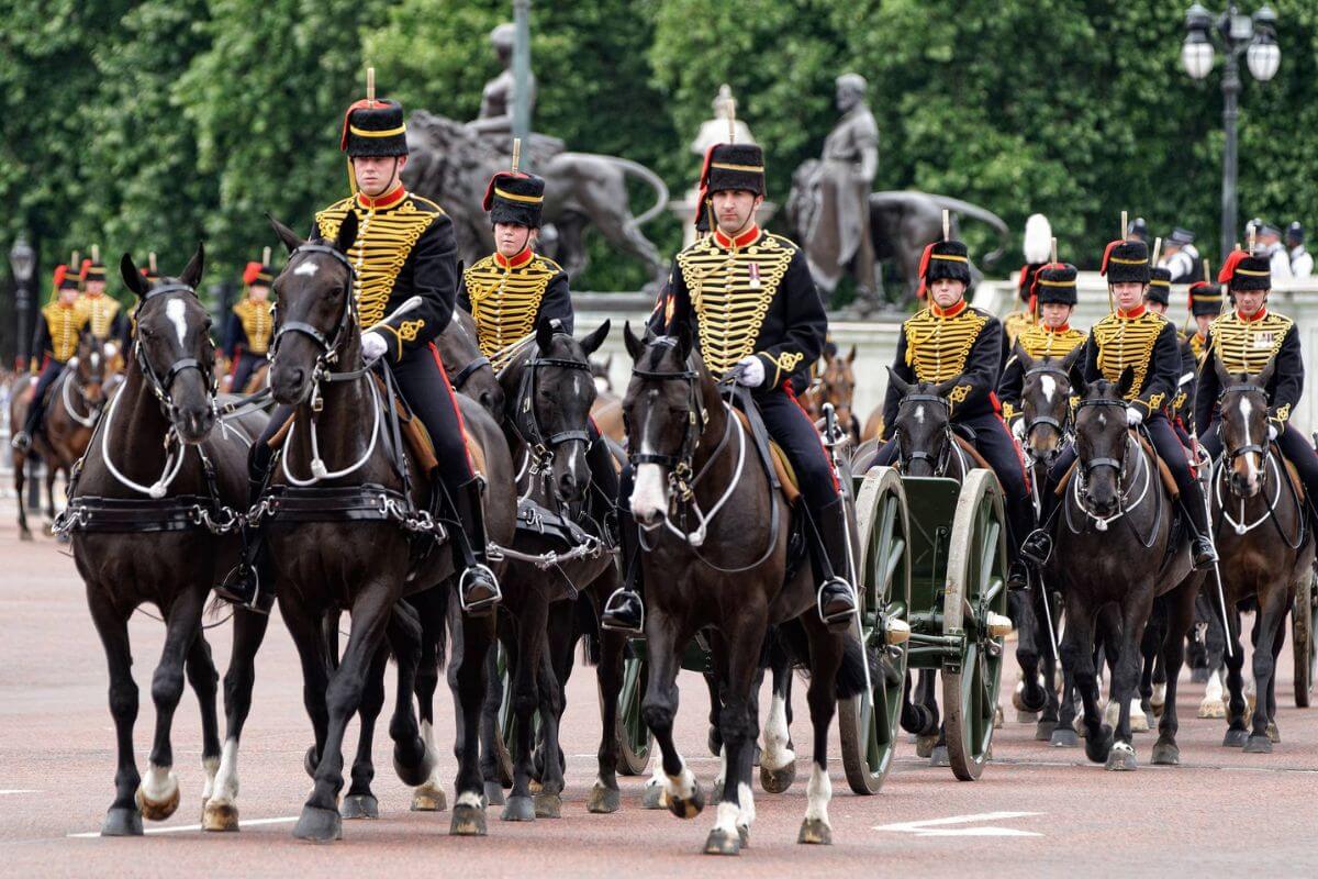 Attend Trooping the Colour for a day out in June