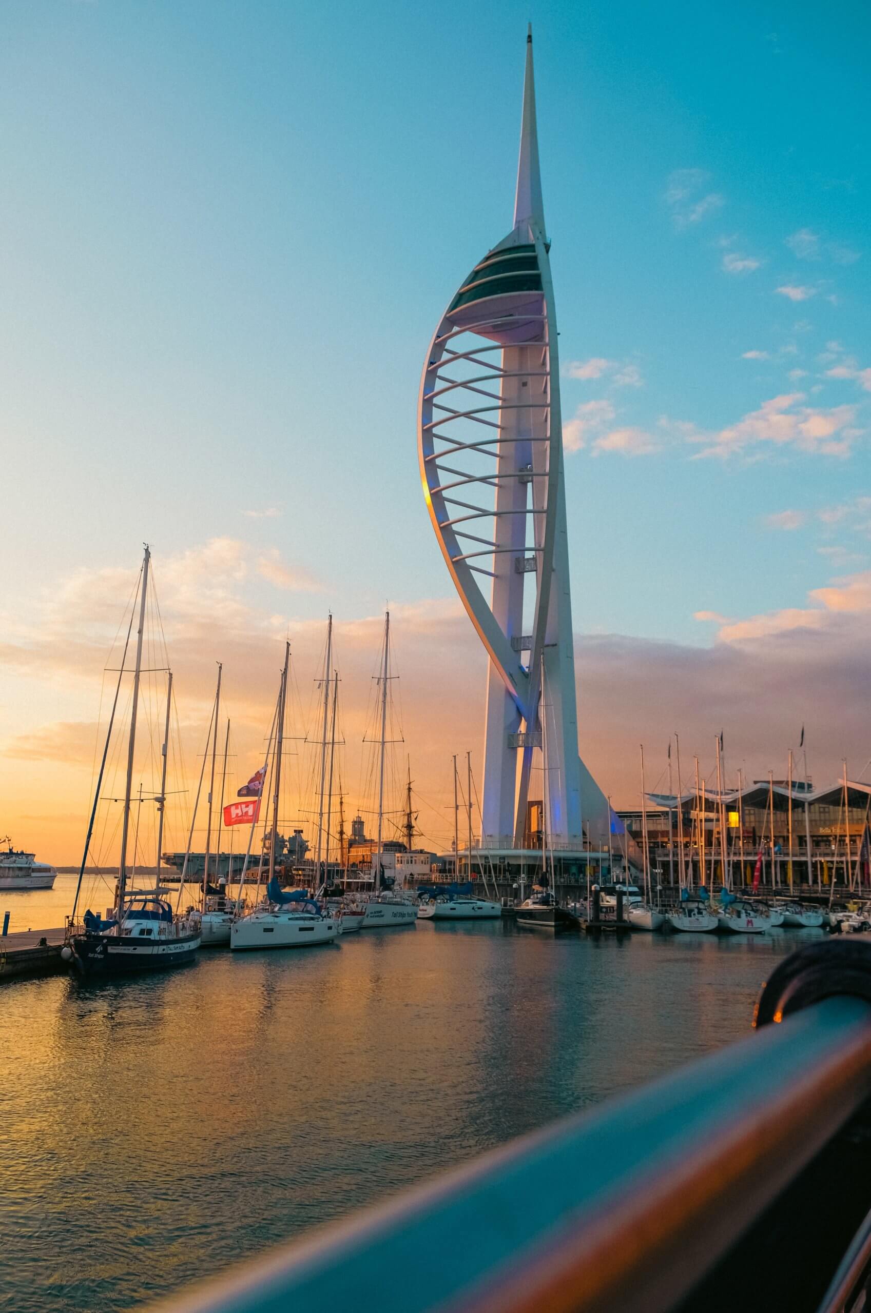 Spinnaker Tower in Hampshire