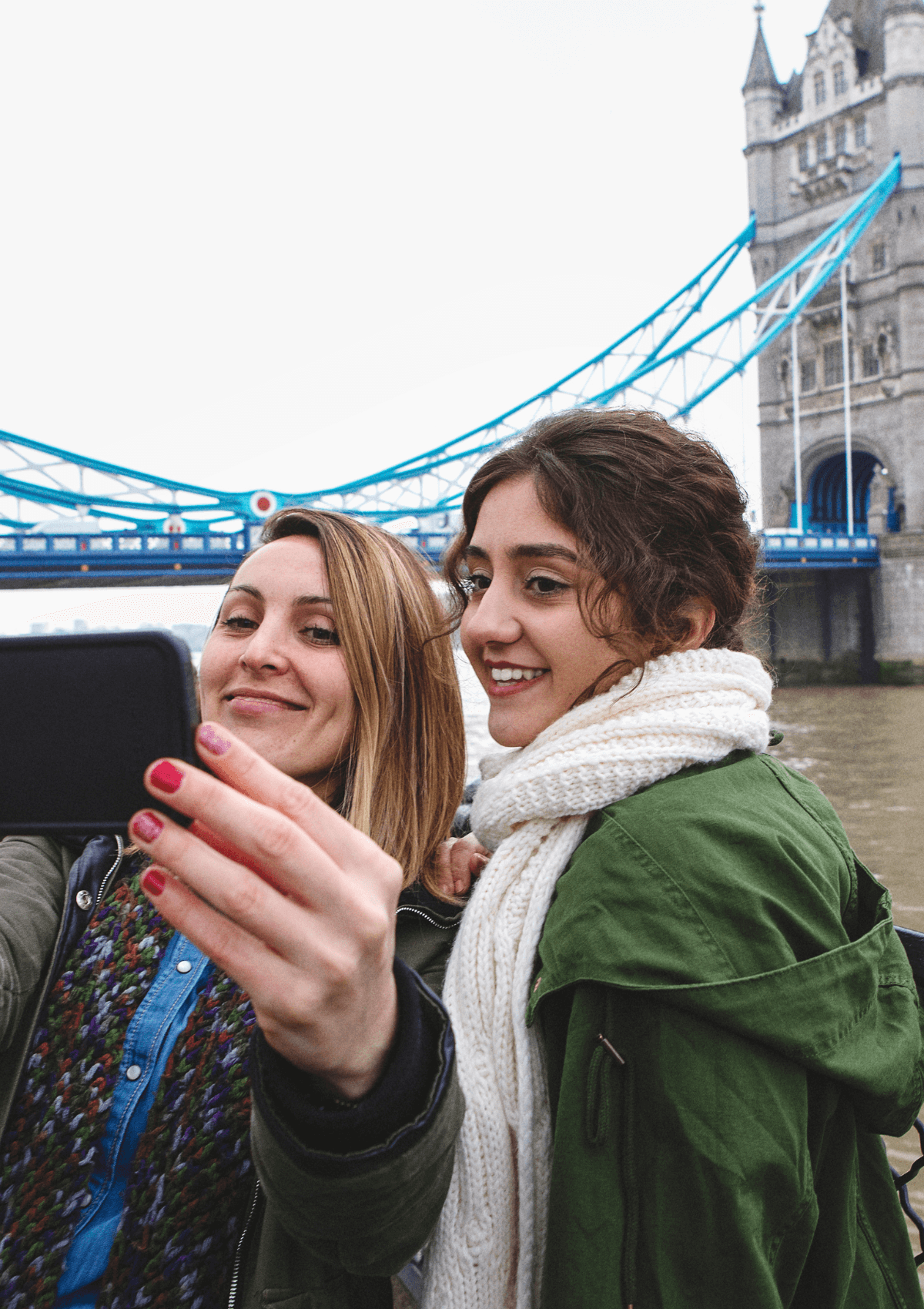 Mother daughter day out in London