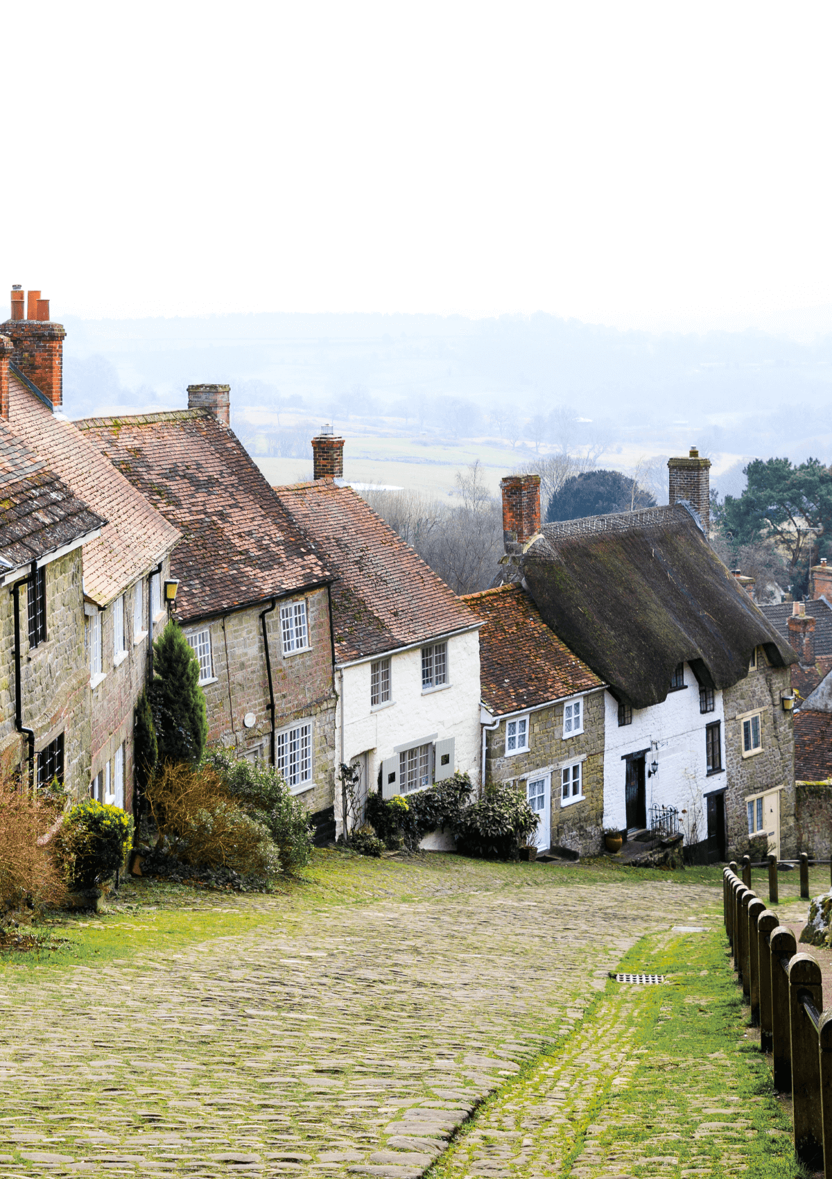 Cute village in England 