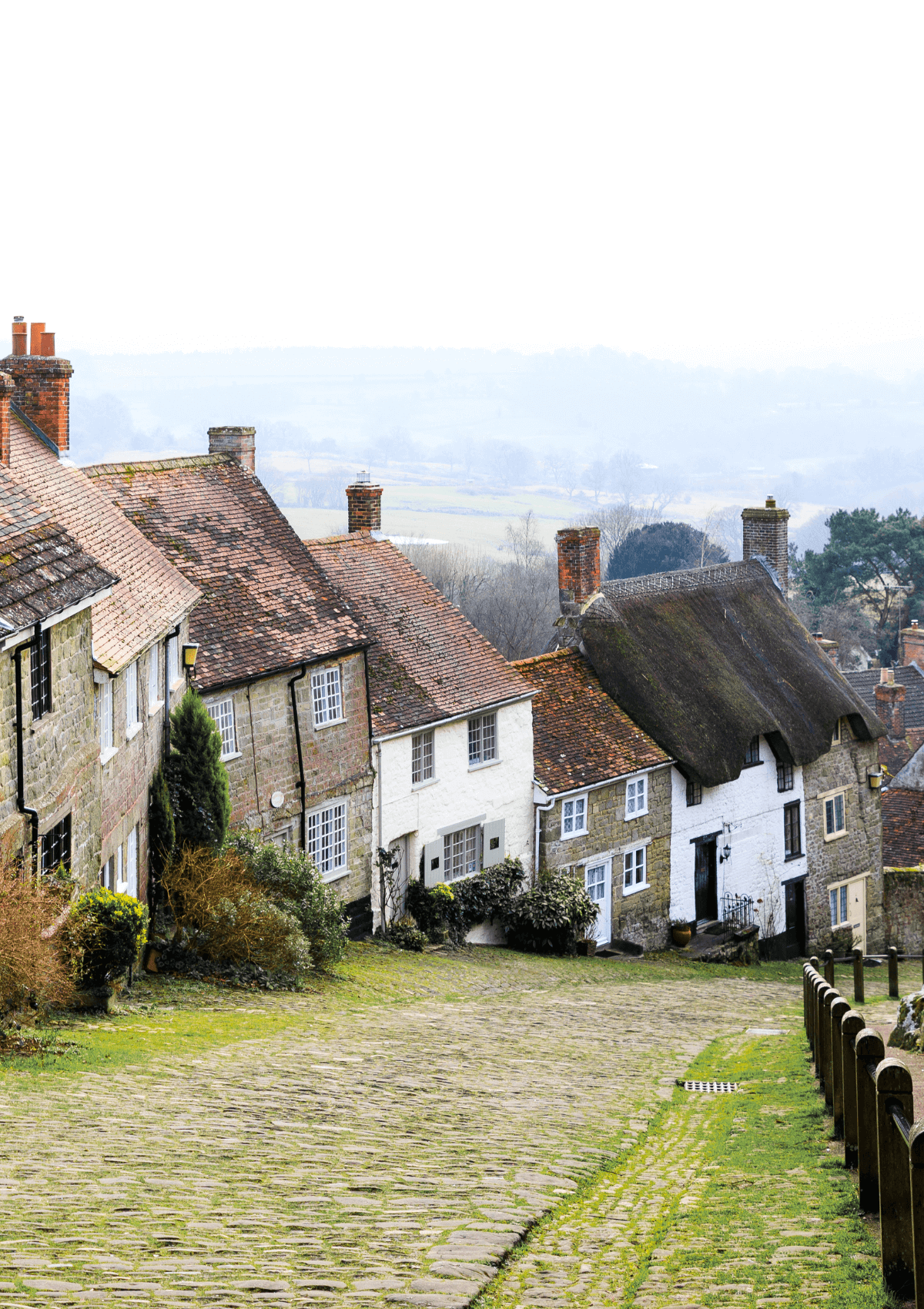 Cute village in England