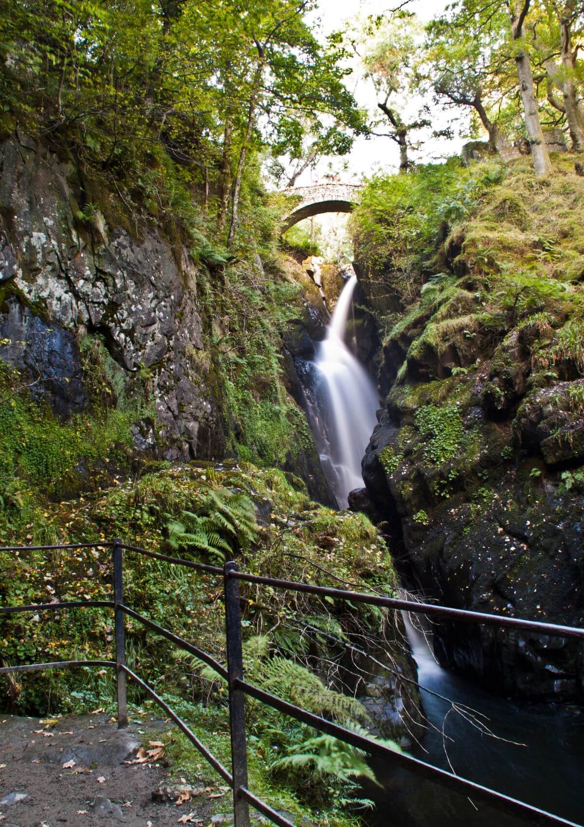 Aira Force Waterfall walk in the Lake District