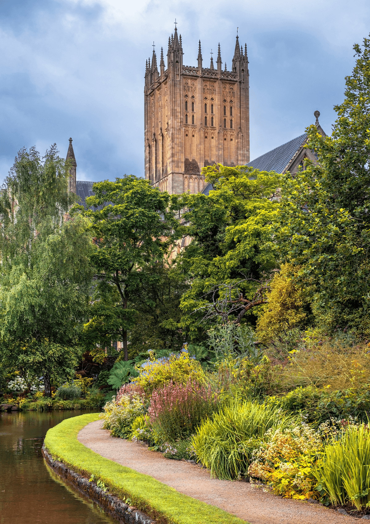 The Bishop's Palace and Gardens, Wells, Somerset