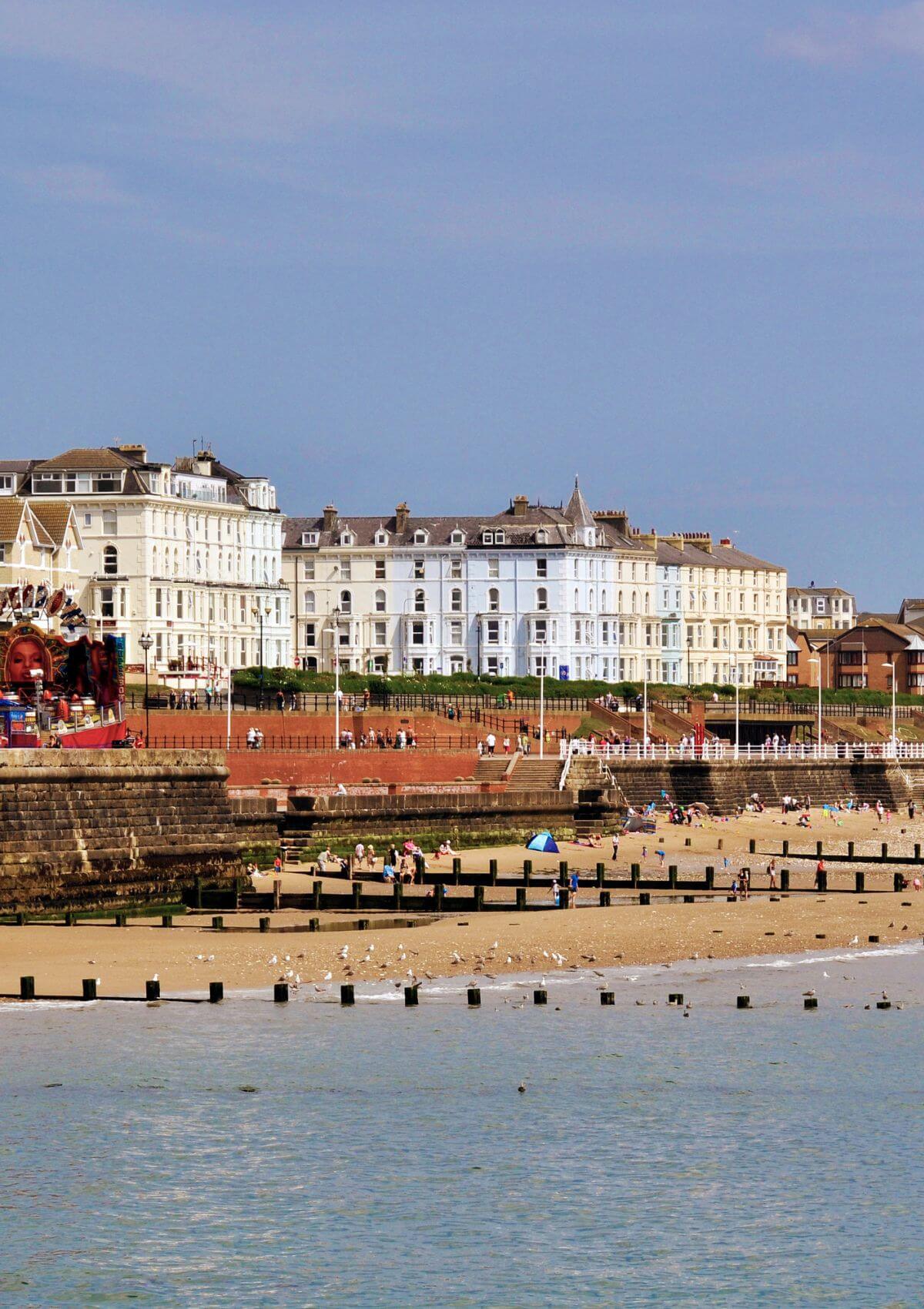 Bridlington seaside town