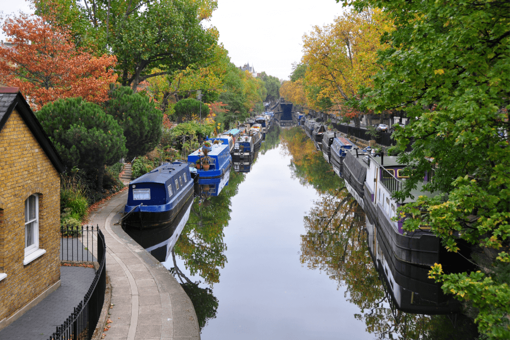Canal Walks in London, England