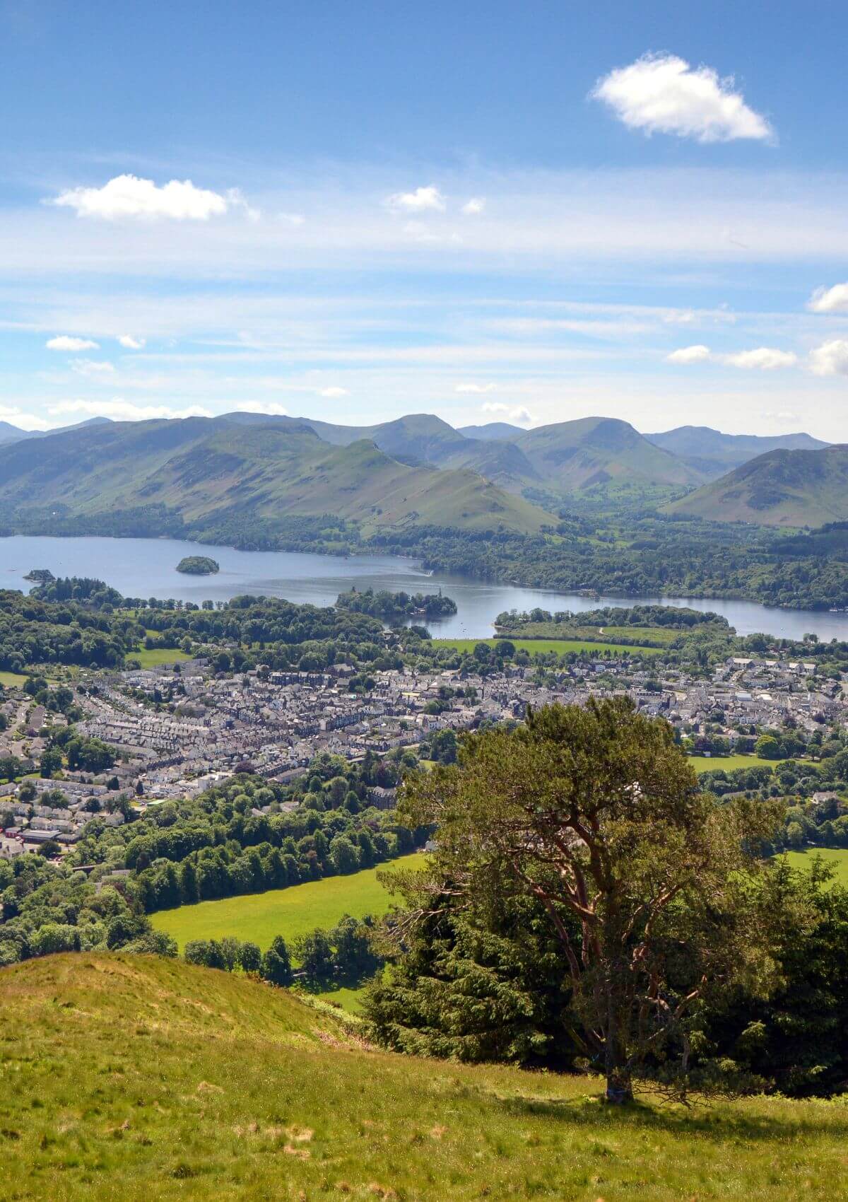 A hike to Latrigg is one of the easiest Lake District walks