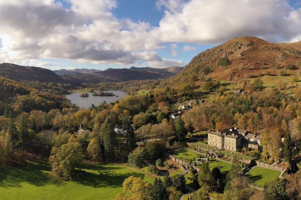 Rydal Hall is the third destination on our one-day Lake District itinerary