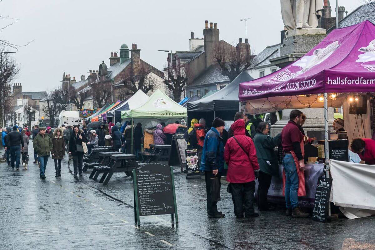 Taste Cumbria Christmas festival in the Lake District