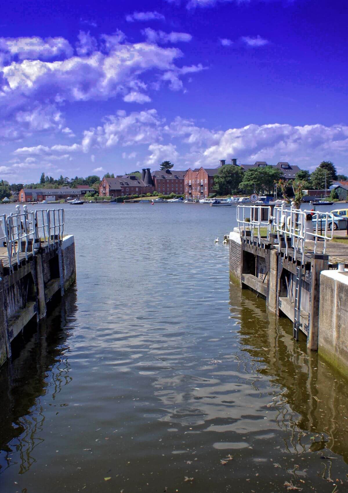 The Norfolk Broads is one of the best spots for narrowboats in England