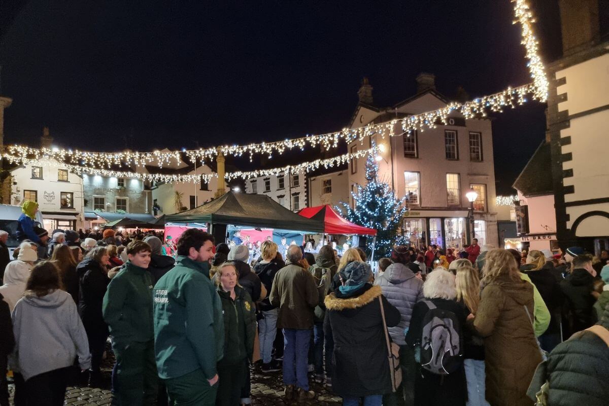 Ulverston Dickensian Festival at Christmas in the Lake District