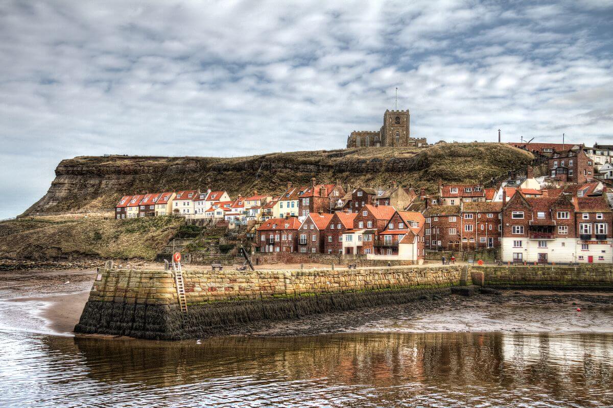 Yorkshire seaside town of Whitby 