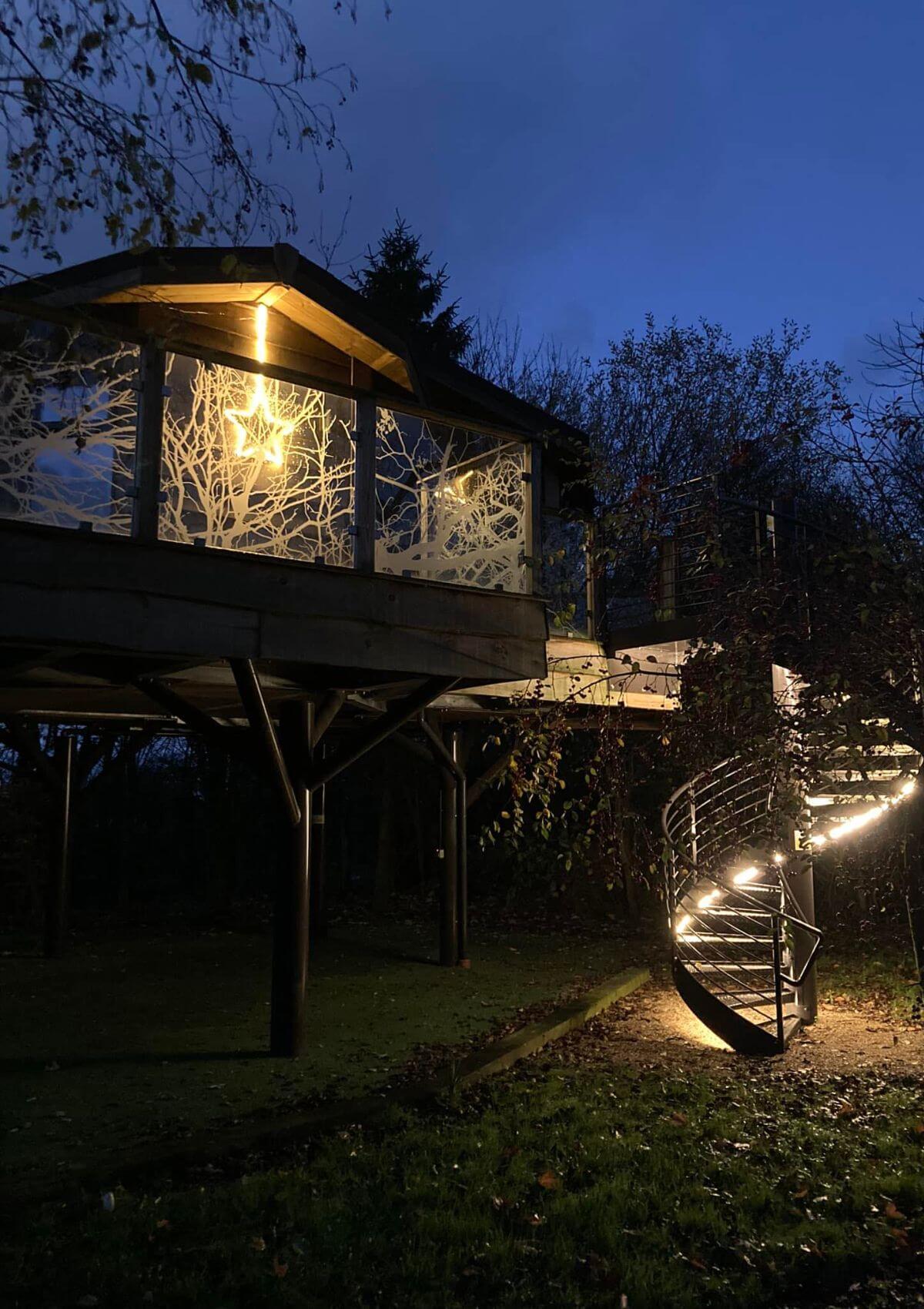 Wolds Edge Treehouse in Bishop Wilton is one of the most unusual places to stay in Yorkshire