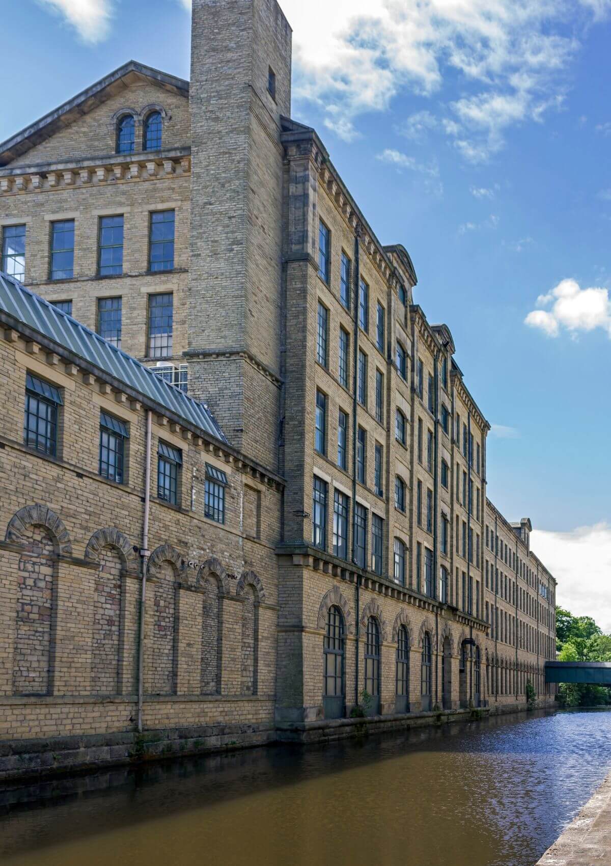 Saltaire is a UNESCO-listed town in Yorkshire