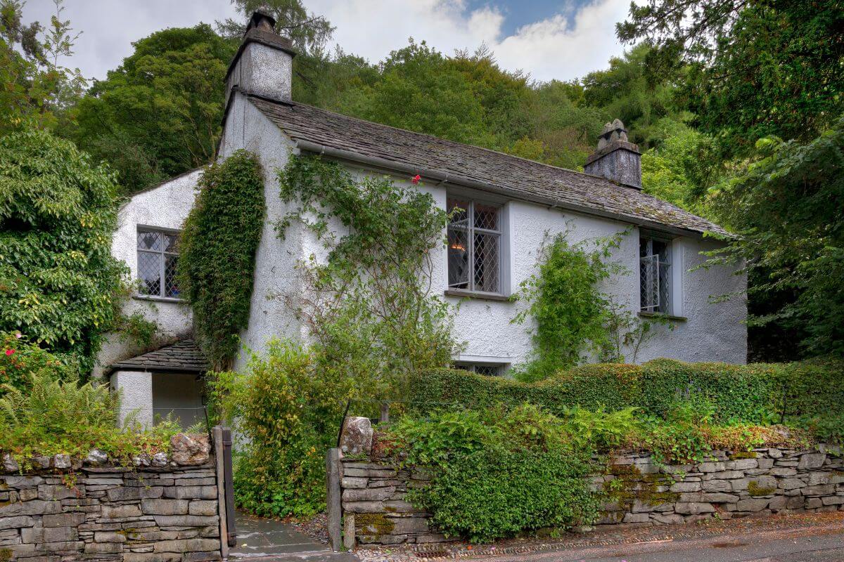 Visit Dove Cottage in the Lake District in winter